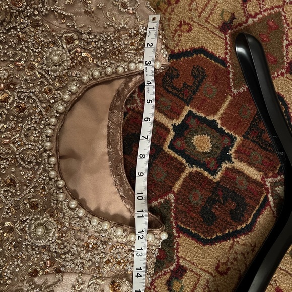 Gold Pakistani Wedding dress - Picture 13 of 16